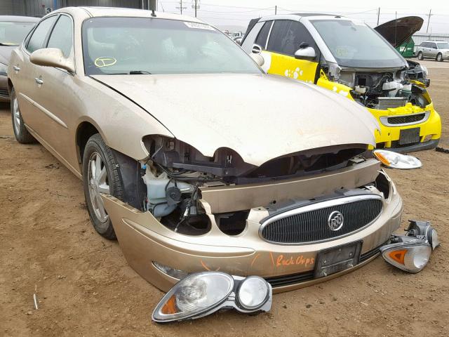 2G4WD532951239949 - 2005 BUICK LACROSSE C TAN photo 1