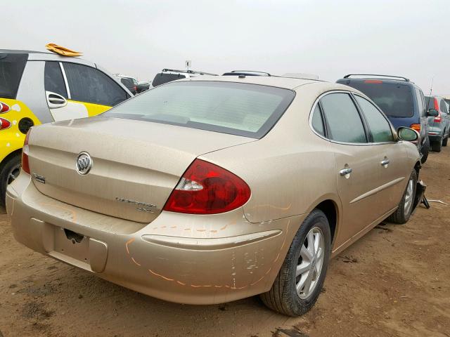 2G4WD532951239949 - 2005 BUICK LACROSSE C TAN photo 4