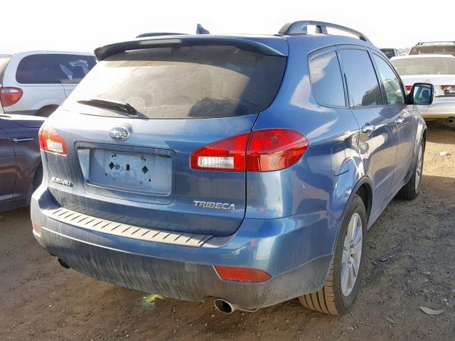 4S4WX93D884405869 - 2008 SUBARU TRIBECA LI BLUE photo 4