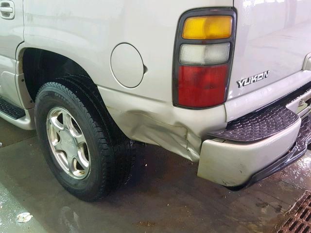 1GKEK63U04J296708 - 2004 GMC YUKON DENA GRAY photo 9