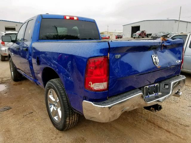 1C6RR7FT7KS591370 - 2019 RAM 1500 CLASS BLUE photo 3