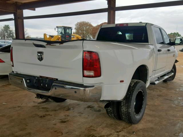 3C63DRHL2CG220607 - 2012 DODGE RAM 3500 S WHITE photo 4