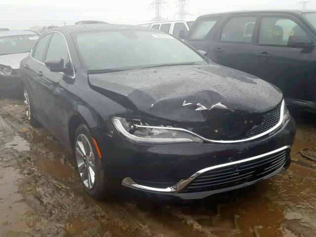 1C3CCCAB2FN704688 - 2015 CHRYSLER 200 LIMITE BLACK photo 1