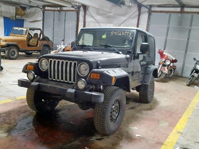 1J4FA39S23P365914 - 2003 JEEP WRANGLER C BLACK photo 2