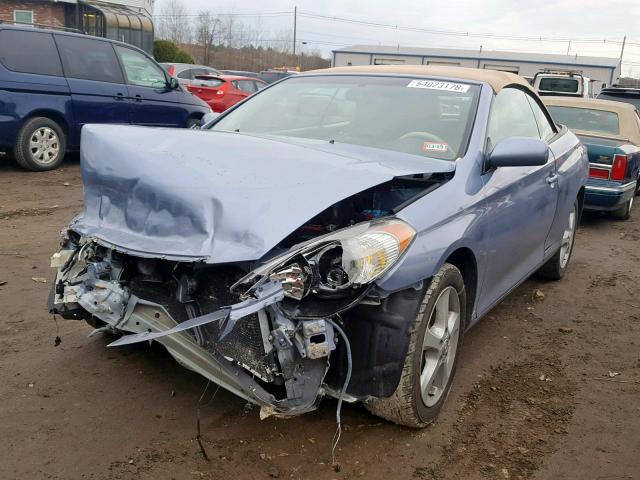 4T1FA38P16U106948 - 2006 TOYOTA CAMRY SOLA BLUE photo 2