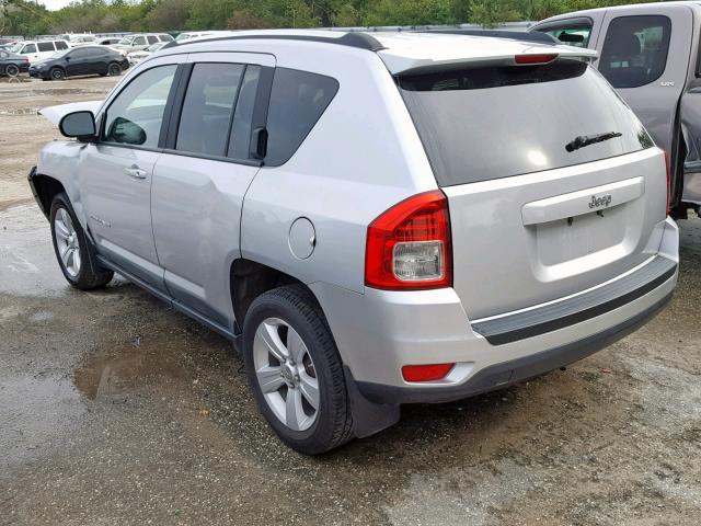 1J4NT1FA4BD288209 - 2011 JEEP COMPASS SP 银色 照片 3
