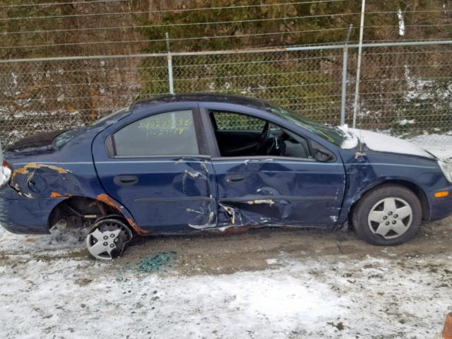 1B3ES26C65D224629 - 2005 DODGE NEON BASE BLUE photo 9