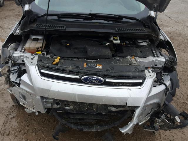 1FMCU0JX1EUE50314 - 2014 FORD ESCAPE TIT SILVER photo 7