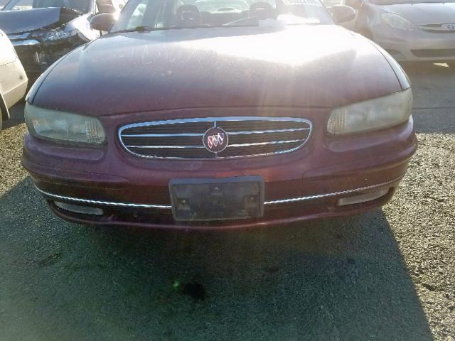 2G4WB55K3Y1237380 - 2000 BUICK REGAL LS BURGUNDY photo 9