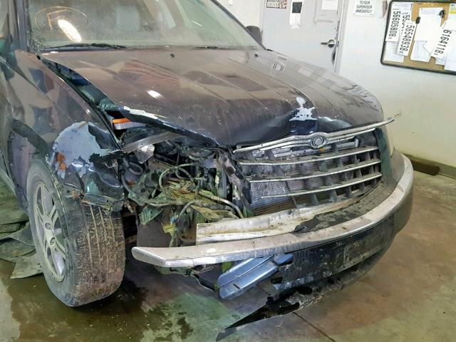 2A8GM68X07R173713 - 2007 CHRYSLER PACIFICA T BLUE photo 9