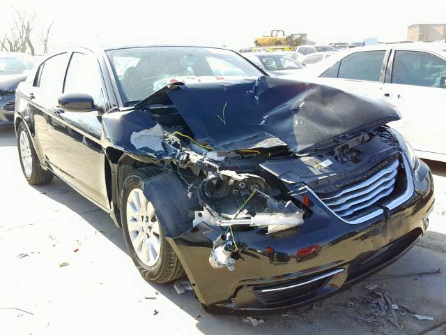 1C3CCBAB2EN122759 - 2014 CHRYSLER 200 LX BLACK photo 1