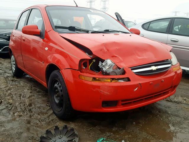 KL1TD66648B168649 - 2008 CHEVROLET AVEO BASE Qırmızı foto 1