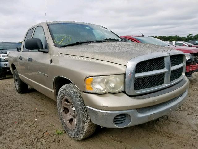 1D7HA18N34S727137 - 2004 DODGE RAM 1500 S GOLD photo 1