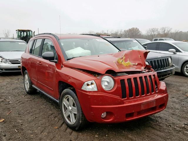 1J4NF4FB2AD591537 - 2010 JEEP COMPASS SP BURGUNDY photo 1