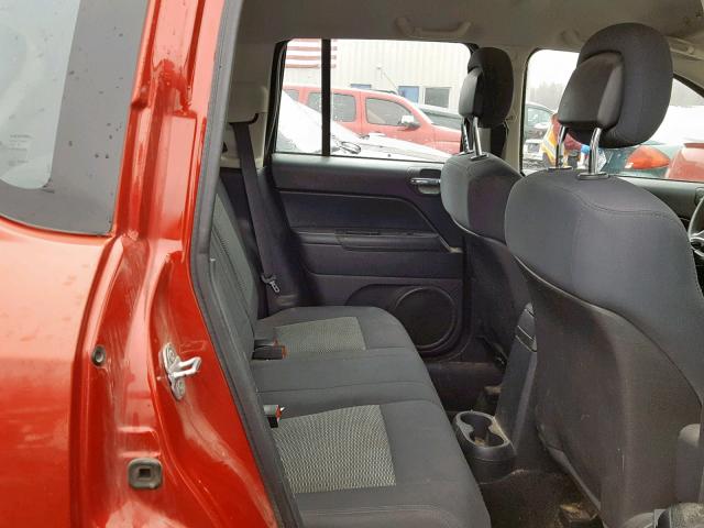 1J4NF4FB2AD591537 - 2010 JEEP COMPASS SP 勃艮第红 照片 6