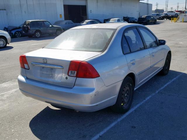 2HGES26793H612134 - 2003 HONDA CIVIC EX SILVER photo 4