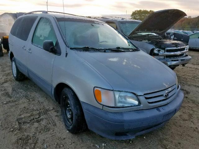 4T3ZF13C42U458866 - 2002 TOYOTA SIENNA LE SILVER photo 1