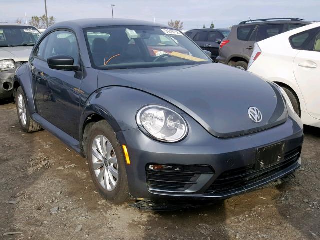 3VWF17ATXHM629778 - 2017 VOLKSWAGEN BEETLE 1.8 GRAY photo 1