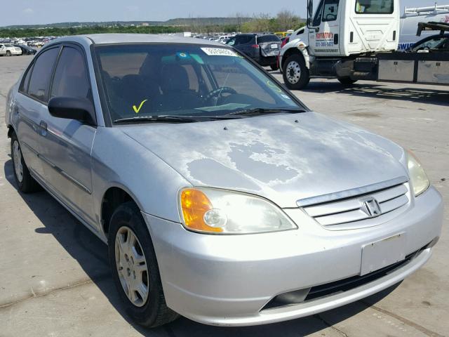 2HGES15152H610211 - 2002 HONDA CIVIC DX SILVER photo 1