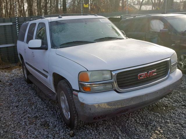 3GKFK16T74G268156 - 2004 GMC YUKON XL K WHITE photo 1