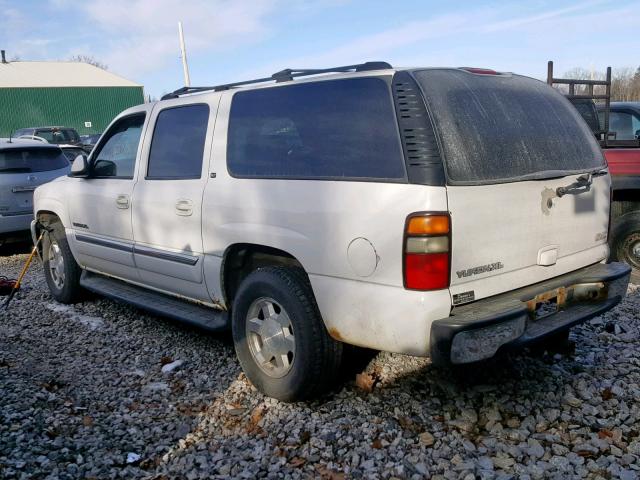 3GKFK16T74G268156 - 2004 GMC YUKON XL K WHITE photo 3