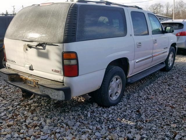 3GKFK16T74G268156 - 2004 GMC YUKON XL K WHITE photo 4