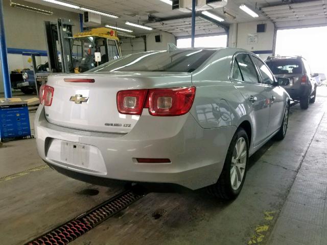 1G11E5SA7GF136750 - 2016 CHEVROLET MALIBU LIM SILVER photo 4