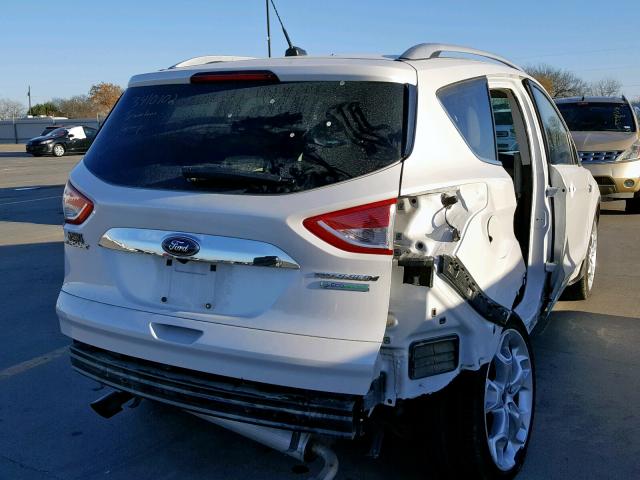 1FMCU0J94EUE51832 - 2014 FORD ESCAPE TIT WHITE photo 4