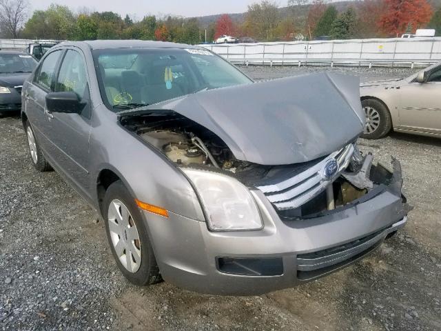 3FAHP06Z48R107929 - 2008 FORD FUSION S GRAY photo 1