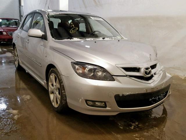 JM1BK344981132195 - 2008 MAZDA 3 HATCHBAC SILVER photo 1