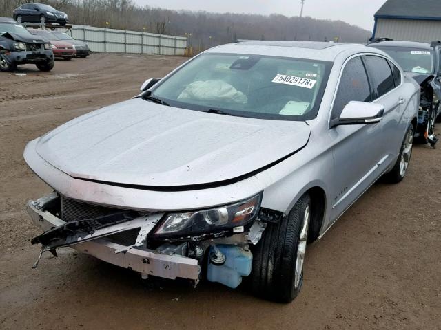 2G1155S3XE9130979 - 2014 CHEVROLET IMPALA LTZ SILVER photo 2