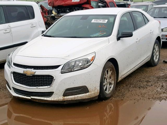1G11A5SL4EF188945 - 2014 CHEVROLET MALIBU LS WHITE photo 2