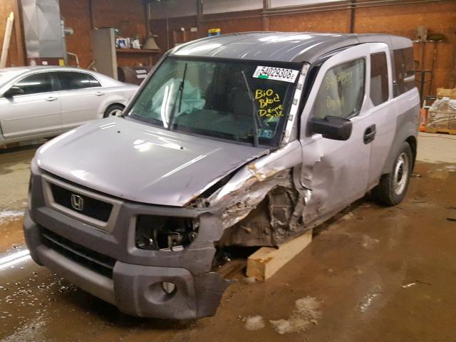 5J6YH283X4L026190 - 2004 HONDA ELEMENT LX SILVER photo 2