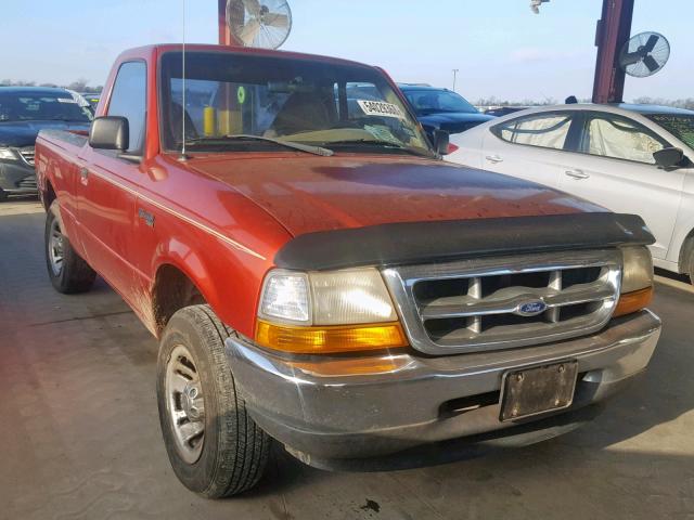 1FTYR10V9XUB44384 - 1999 FORD RANGER RED photo 1