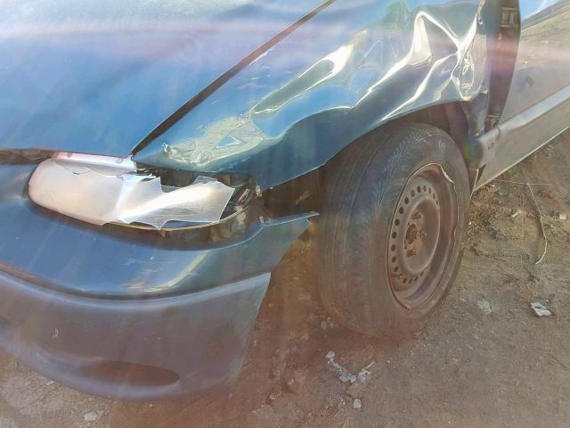 2B4GP45R8YR798724 - 2000 DODGE CARAVAN SE GREEN photo 9