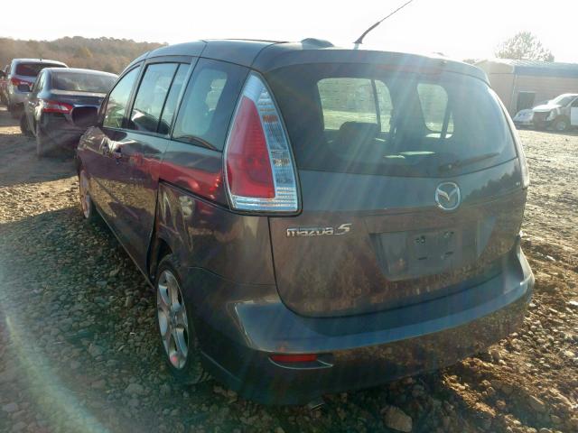 JM1CR293480314516 - 2008 MAZDA 5 GRAY photo 3