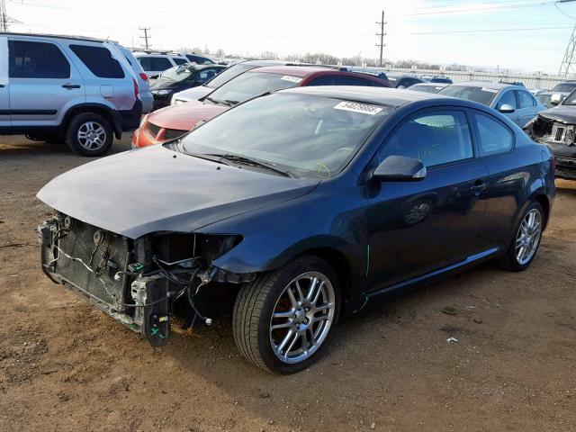 JTKDE177770184058 - 2007 TOYOTA SCION TC ლურჯი ფოტო 2