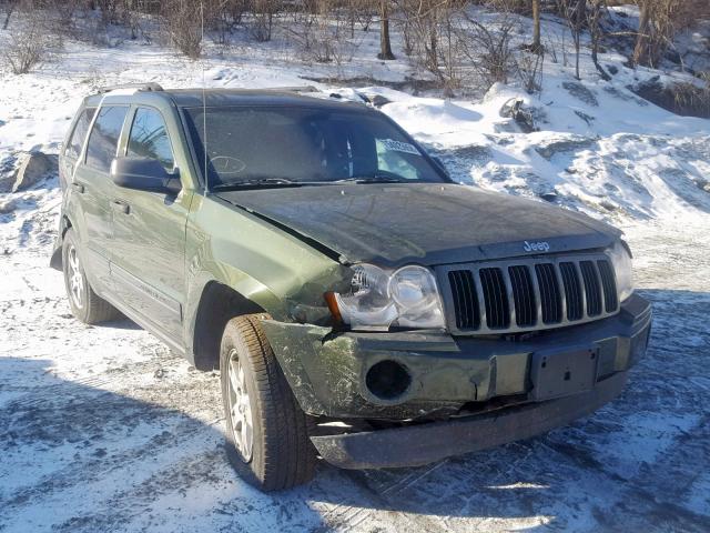 1J8GR48K96C296539 - 2006 JEEP GRAND CHER GREEN photo 1