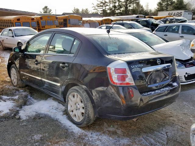 3N1AB6AP6AL691507 - 2010 NISSAN SENTRA 2.0 BLACK photo 3