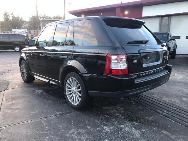 SALSF25409A213805 - 2009 LAND ROVER RANGE ROVE BLACK photo 3