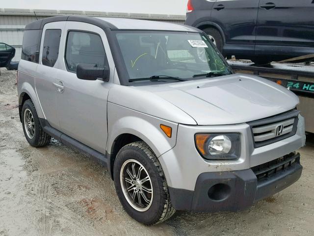 5J6YH287X8L011343 - 2008 HONDA ELEMENT EX SILVER photo 1