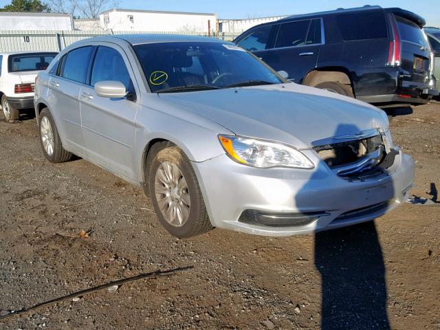 1C3BC4FB6BN558302 - 2011 CHRYSLER 200 LX SILVER photo 1