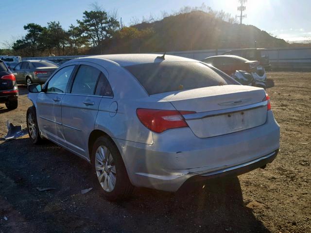 1C3BC4FB6BN558302 - 2011 CHRYSLER 200 LX SILVER photo 3