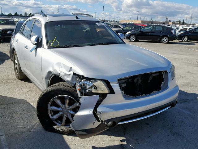 JNRAS08U37X101153 - 2007 INFINITI FX35 SILVER photo 1