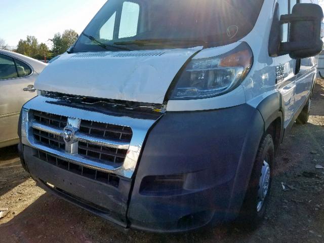 3C6TRVDG9EE117203 - 2014 RAM PROMASTER 白色 照片 9