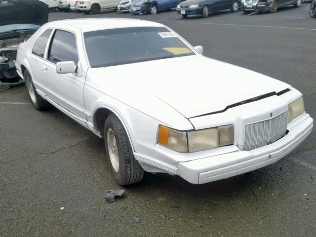 1LNBP98M7GY639760 - 1986 LINCOLN MARK VII WHITE photo 1