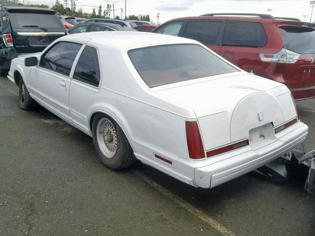 1LNBP98M7GY639760 - 1986 LINCOLN MARK VII WHITE photo 3