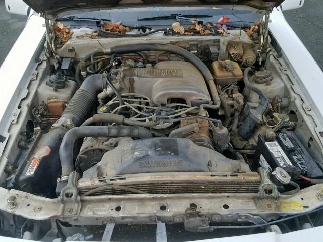 1LNBP98M7GY639760 - 1986 LINCOLN MARK VII WHITE photo 7