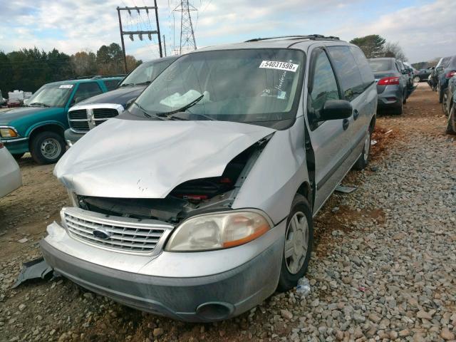 2FMZA51421BB71198 - 2001 FORD WINDSTAR L SILVER photo 2