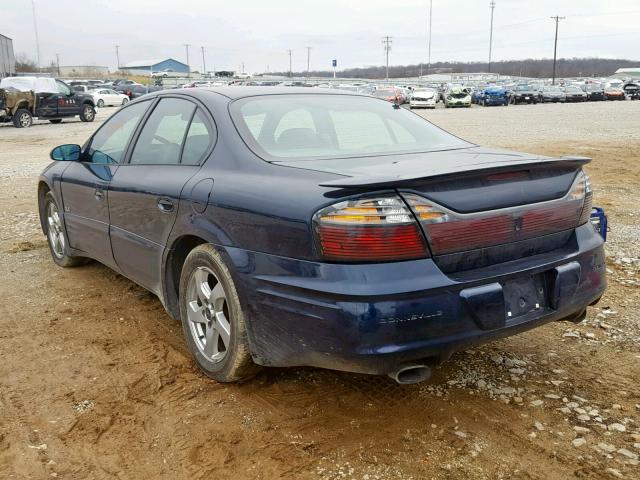 1G2HY52K54U162247 - 2004 PONTIAC BONNEVILLE BLUE photo 3